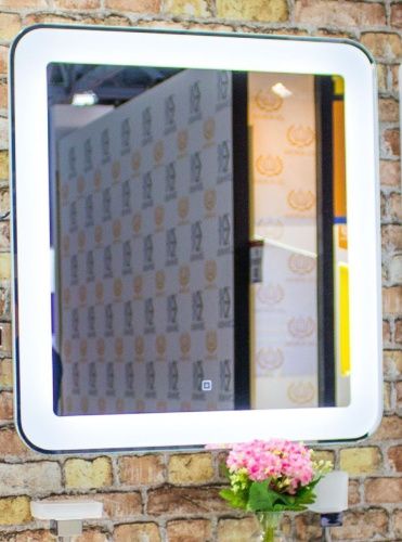 Зеркало с подсветкой Art&Max LATINA AM-Lat-750-800-DS-F 80х80 подвесное - фото 3