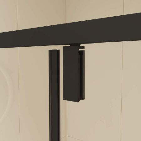 Душевой уголок RGW Classic 350904608-14 100х80 стекло прозрачное профиль черный без поддона