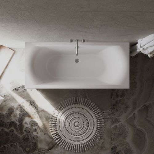 Ванна акриловая 1MarKa ESMA 01эсм1880 180х80 пристенная прямоугольная без каркаса - фото 5