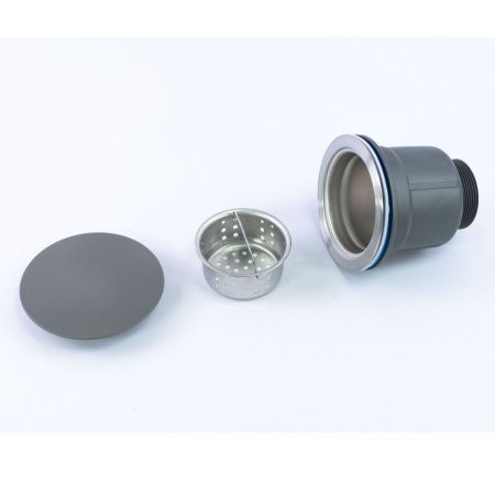 Кухонная мойка Fmark FSC002T 75х45 цвет серый поверхность матовая