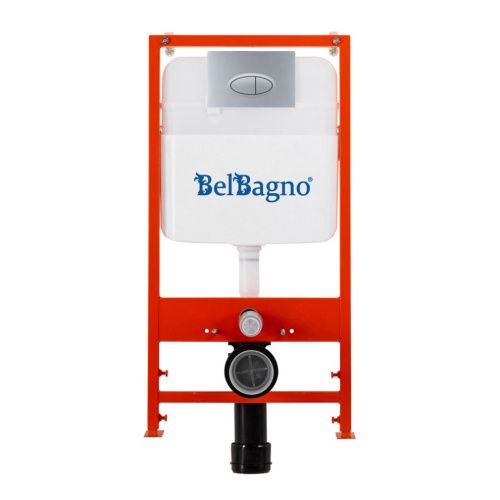 Инсталляция для унитаза с кнопкой BelBagno  BB026/BB050CR.MAT - фото 2