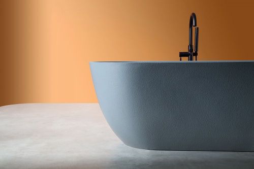 Ванна из искусственного камня Abber Frankfurt AM9941G 170х75 отдельностоящая овальная с каркасом - фото 4