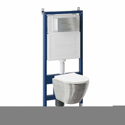 Инсталляция + кнопка смыва + унитаз Grossman Cosmo 97.4455SWS.02.110 - фото 2