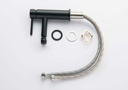 Смеситель Aquatek ЕВРОПА AQ1318MB на биде черный - фото 5