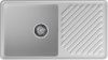 Кухонная мойка Granfest Quarz 53 серый 85х50 цвет серый поверхность матовая