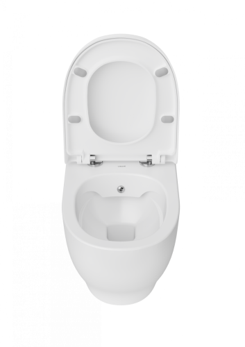 Чаша унитаза подвесная Creavit Mare MA321-00CB00E-0000 цвет белый без сиденья смыв торнадо - фото 3