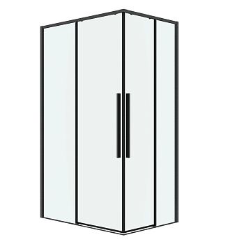 Душевой уголок Grossman Galaxy 300.K33.01.1090.42.00 100х90 стекло прозрачное профиль графит без поддона