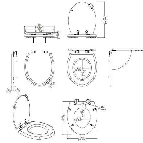 Крышка сиденье для унитаза Devon Devon Westminster 3IBSEBIAWCR (ст.арт. 2IBSEBIAWCR) - фото 2