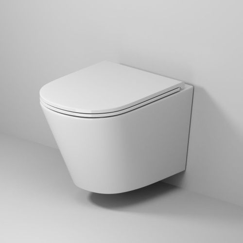 Унитаз подвесной Grossman Торнадо GR-4403SQ белый с сиденьем микролифт безободковый смыв торнадо - фото 5