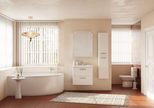 Тумба под раковину Roca The Gap Original ZRU9302878 70х40 подвесная цвет белый - фото 5