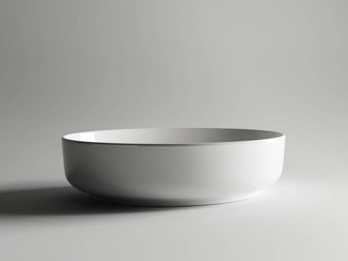 Раковина из сантехнического фарфора Ceramica Nova ELEMENT CN5002 60х40 накладная цвет белый без отверстий под смеситель - фото 4