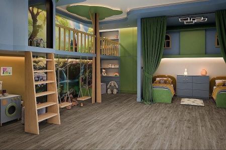 Кварцвиниловая плитка Damy Floor FAMILY LVT TCM298-26-LVT Дуб Горный толщина 0.25 см 43 класс 1227х187