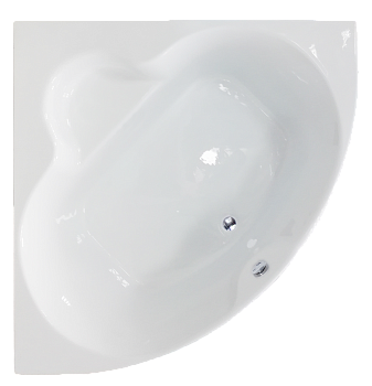 Ванна акриловая Royal Bath FANKE RB581200 140х140 угловая четверть круга без каркаса