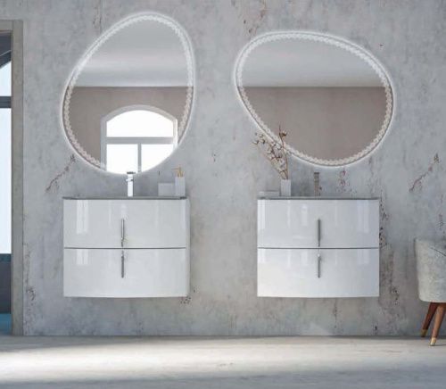 Зеркало с подсветкой Cezares 44777 80х100 подвесное - фото 4