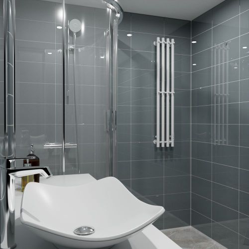 Полотенцесушитель электрический Altasan Арго Арго12021БМ 20х120 белый - фото 2