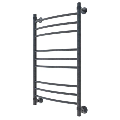 Полотенцесушитель водяной Veconi Nemi-A N8050GR-A 50х80 серый