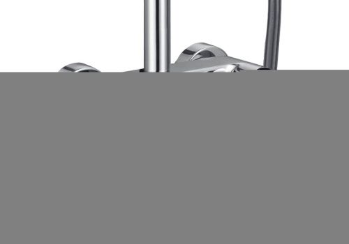 Душевая стойка Aquatek ВЕГА AQ2040CR настенная цвет хром - фото 2