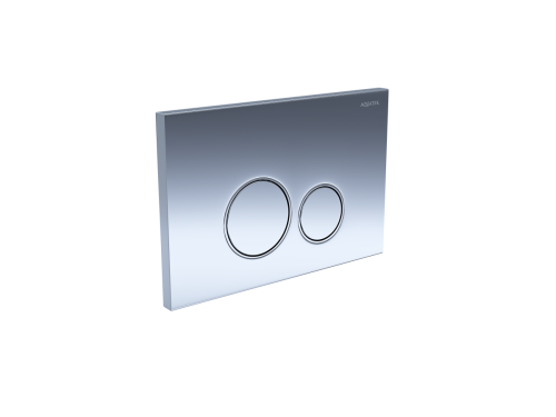 Клавиша смыва механическая Aquatek KDI-0000018 цвет хром - фото 2