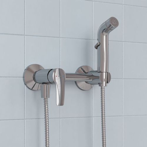 Гигиенический душ со смесителем Iddis Ray RAYSB00i08 хром - фото 4