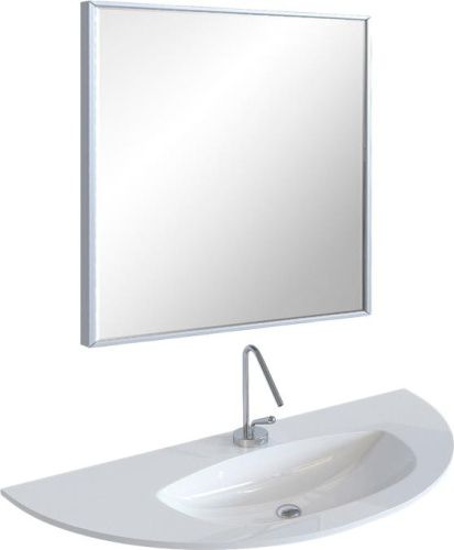 Зеркало De Aqua Сильвер 00261664 80х80 подвесное - фото 2