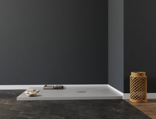 Душевой поддон из искусственного камня Aquanet Pleasure 00258876 120х80 серый без каркаса - фото 2