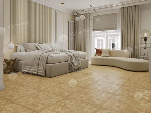 SPC ламинат Alpine Floor Parquet Sirocco ECO 25-1 PARQUET SIROCCO Версаль толщина 0.6 см 43 класс 595х595 - фото 2