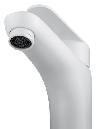 Смеситель для раковины Wonzon & Woghand Alfa WW-A40232-MW на столешницу белый