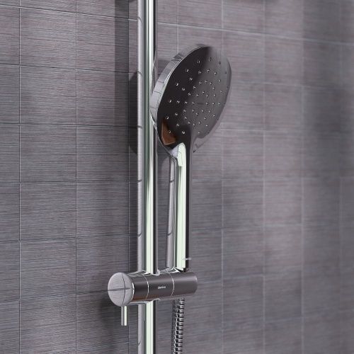 Душевая стойка Damixa Jupiter 977000000 настенная цвет хром - фото 5