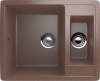 Кухонная мойка Ulgran Classic U-106-307 60х50 цвет коричневый