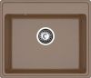 Кухонная мойка Granfest Vertex V-580 терракот 60х50 цвет коричневый поверхность матовая