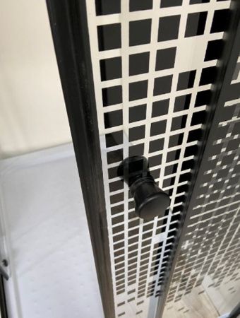 Душевой уголок Niagara Eco _0181422Q 100х80 стекло матовое профиль хром с поддоном