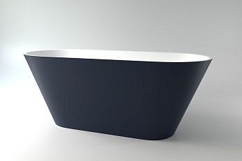 Ванна из искусственного камня Holbi SELENA 1.01.006.11.2 160х70 отдельностоящая овальная