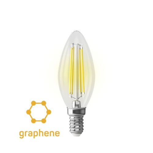 Лампочка светодиодная Voltega Candle 9W Graphene 7135 - фото 3