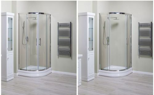 Душевой уголок Aquanet Delta NPE2142 100х100 стекло прозрачное профиль хром без поддона - фото 2