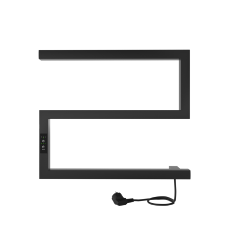 Полотенцесушитель Indigo Sparta DGS40-50BRRt 50х43 электрический черный муар