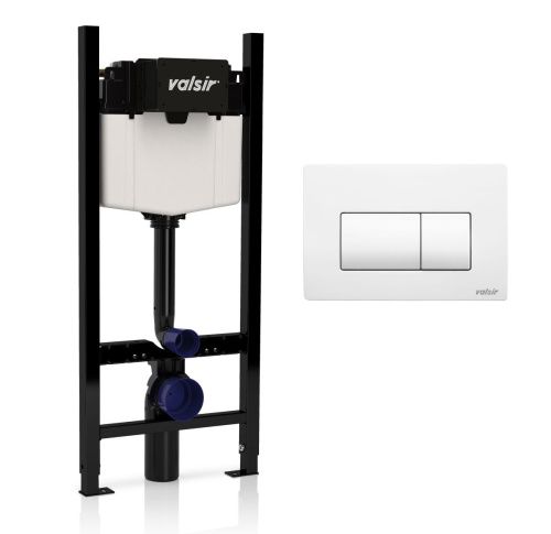 Клавиша смыва механическая Valsir P1 VS0871300 цвет белый - фото 2