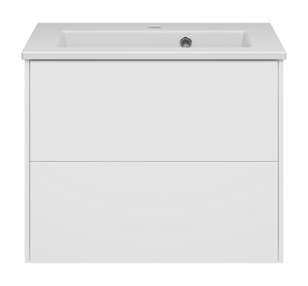 Тумба под раковину Brevita Toy TOY-09060-0102Я 60х40 подвесная цвет белый