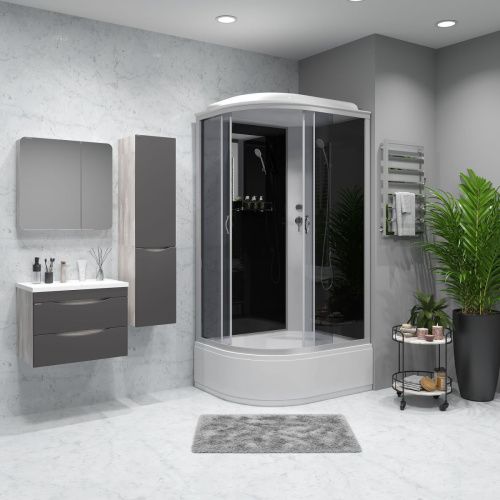 Душевая кабина Niagara Classic 25101434R 120х80 асимметричная с крышей ориентация правая - фото 3