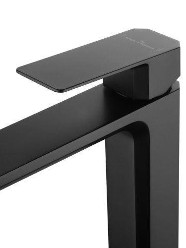 Смеситель для раковины Wonzon & Woghand Diamond WW-88239011-MB на столешницу черный - фото 4