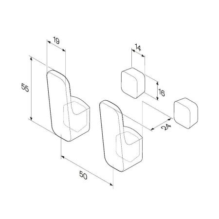 Крючок Am.Pm Func A8F35600