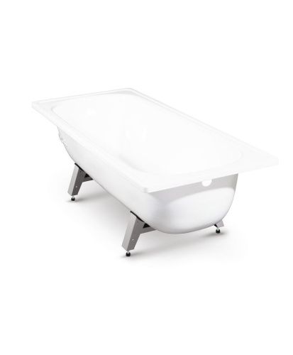 Ванна стальная ВИЗ Antika A-70001 170х70 пристенная прямоугольная с каркасом - фото 2