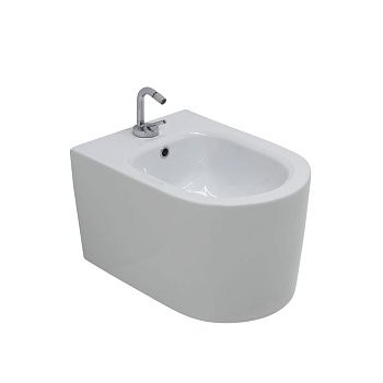 Биде подвесное White Ceramic Geo W1090401 цвет белый