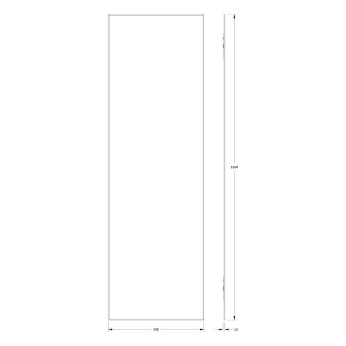 Зеркало Evoform Standard BY 0255 50х160 подвесное - фото 2