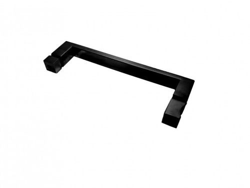 Душевой уголок Тритон Дека-Блэк Щ0000059783 90х90 стекло прозрачное профиль черный без поддона - фото 4