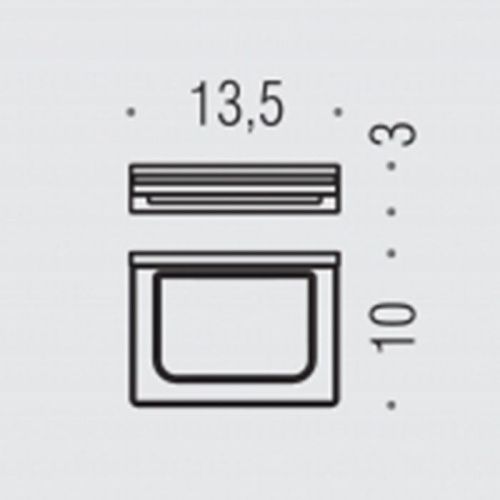 Мыльница Colombo Look B1601.NM-VAN - фото 2