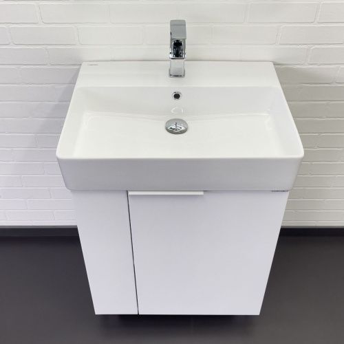 Тумба с раковиной Comforty Асти 00-00019247CF 60х50 напольная цвет белый - фото 5