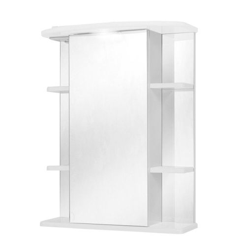 Зеркало-шкаф Onika Глория 206007 60х70 подвесной цвет белый