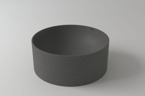 Раковина из искусственного камня Holbi VEGA 2.02.022.44.4 40х40 накладная цвет серый