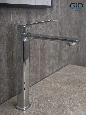 Смеситель для раковины Gid Cascada L057CHD на столешницу хром