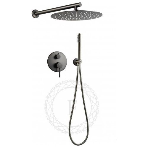 Душевая система Filarete FL1023BG встраиваемая в стену цвет серый - фото 2